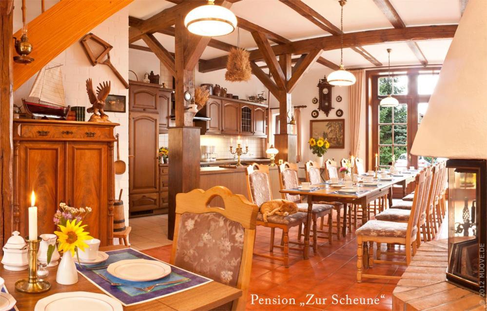 Pension Zur Scheune Plau am See Exteriör bild